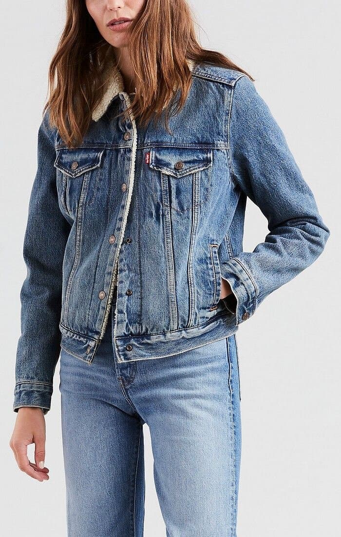 Product gallery image number 4 for product Original Sherpa Trucker Jacket - Women's