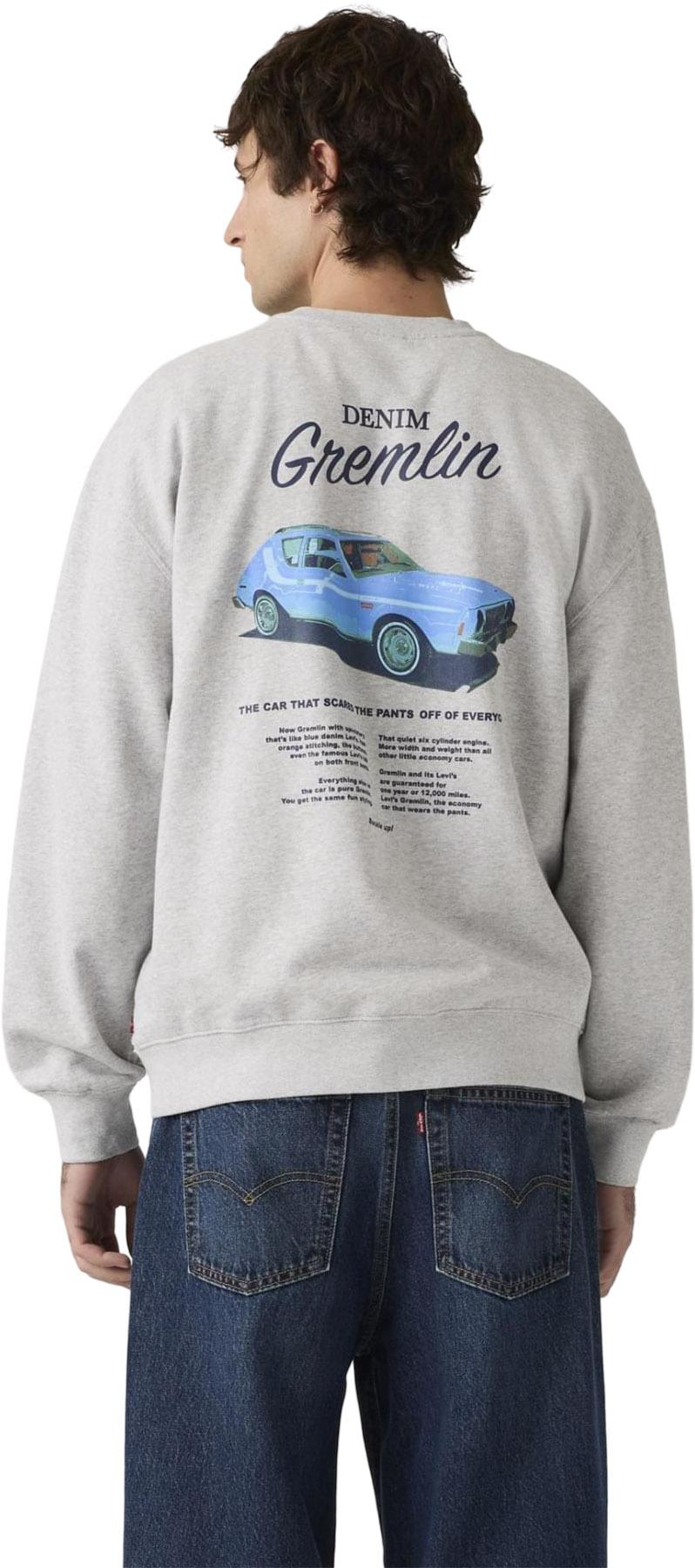 Product gallery image number 2 for product Relaxed Graphic Crewneck Sweatshirt - Men's