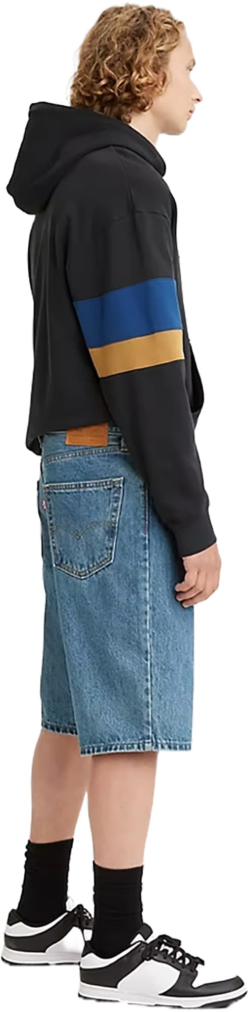 Numéro de l'image de la galerie de produits 2 pour le produit Short en jean ample 469 - Homme