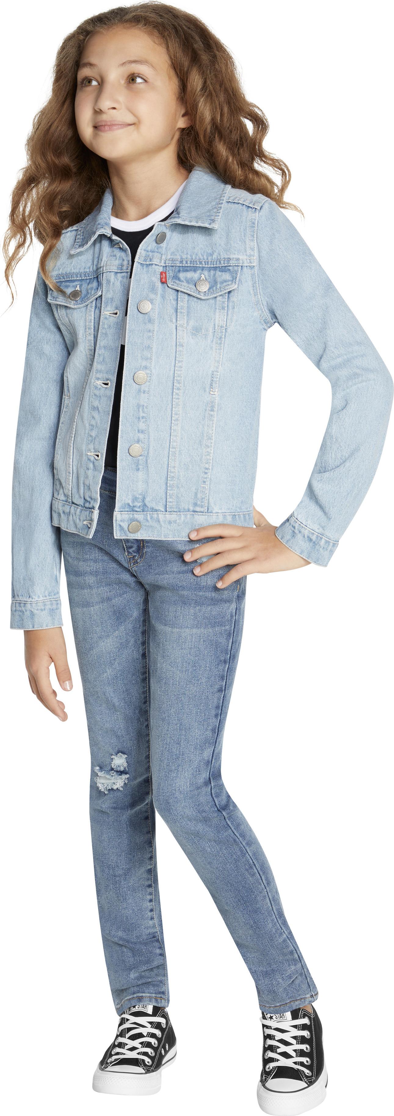 Product gallery image number 3 for product Trucker Jacket - Girls