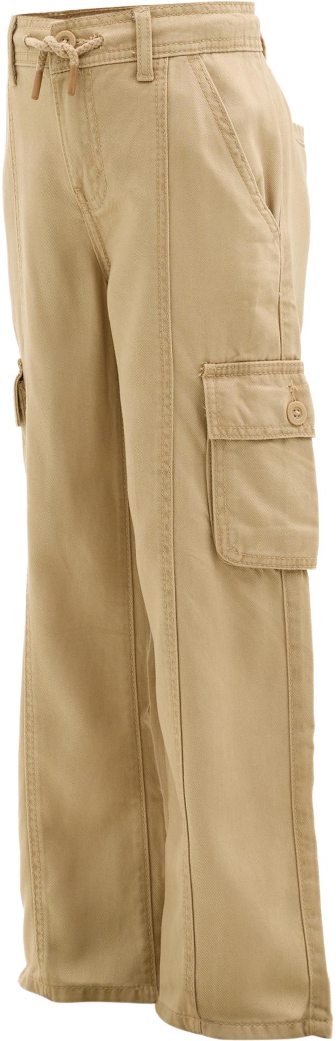 Product gallery image number 3 for product Slanted Pocket Cargo Pants - Girls
