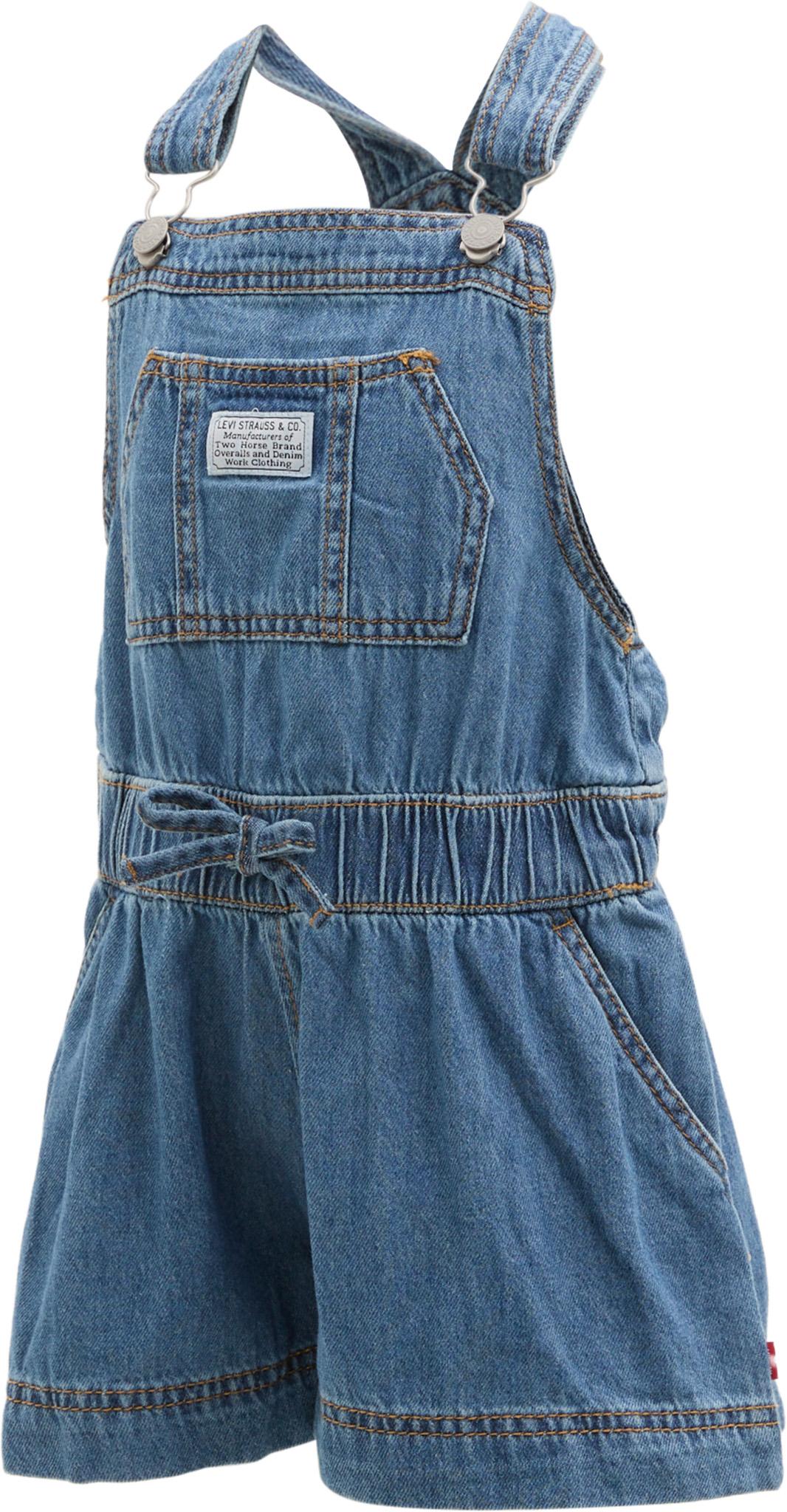 Product gallery image number 3 for product Tie Waist Shortalls - Girls