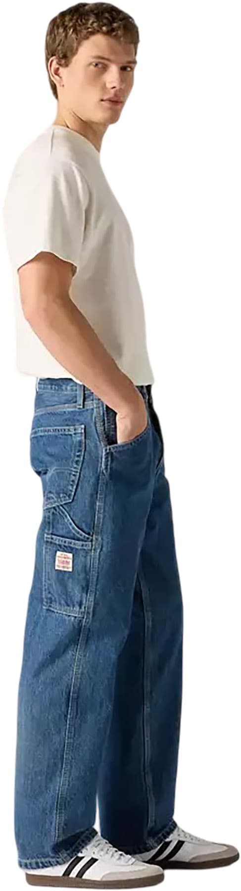 Product gallery image number 3 for product 568 Loose Straight Carpenter Jeans - Men's