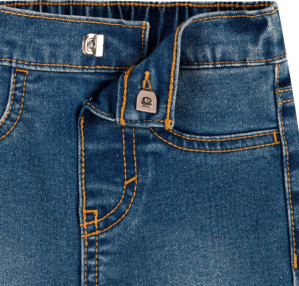 Product gallery image number 5 for product 2-Piece Moto Tee and Denim Pants Set - Baby Boy