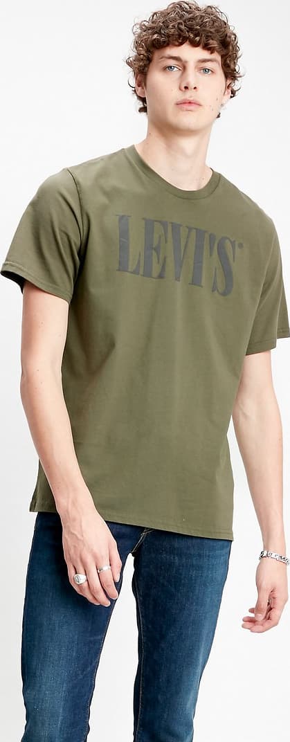 Product gallery image number 2 for product 90'S Logo Relaxed Graphic Tee Shirt - Men's