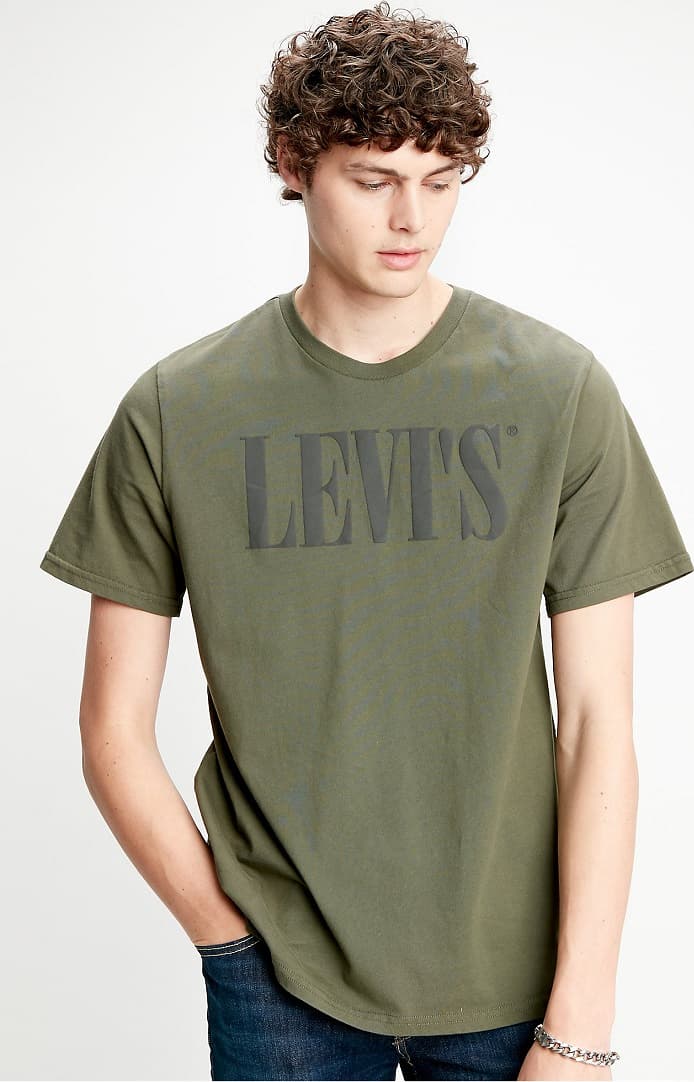 Product gallery image number 3 for product 90'S Logo Relaxed Graphic Tee Shirt - Men's