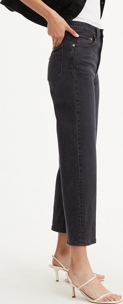 Product gallery image number 4 for product Ribcage Straight Ankle Jeans - Women's