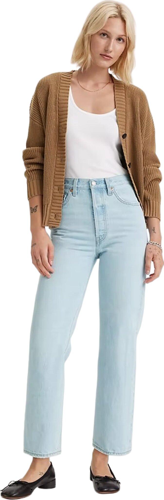 Product gallery image number 1 for product Ribcage Straight Ankle Jeans - Women's