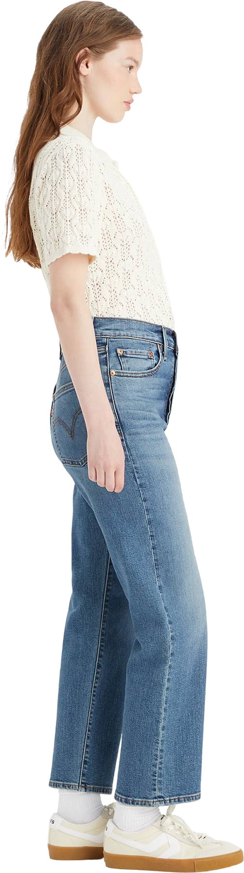Product gallery image number 4 for product Ribcage Straight Ankle Jeans - Women's