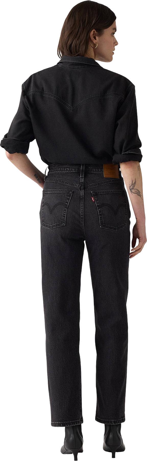 Product gallery image number 2 for product Ribcage Straight Leg Ankle Jeans - Women's