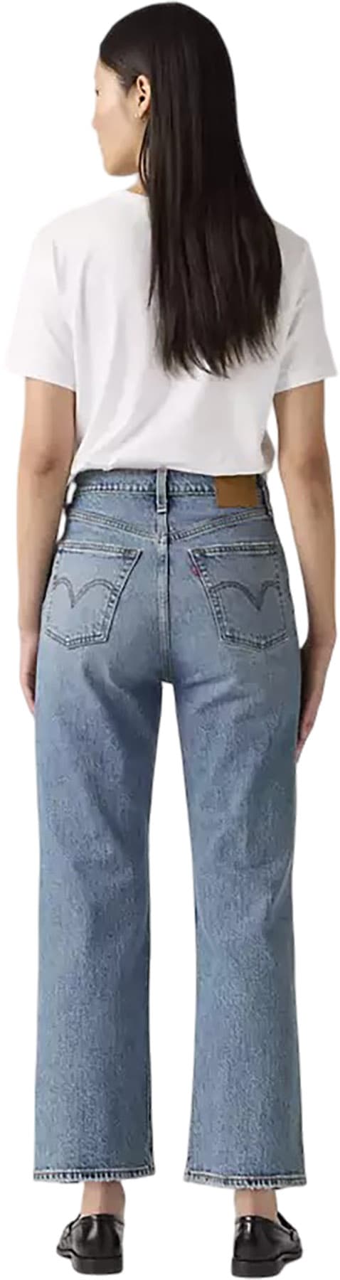 Product gallery image number 2 for product Ribcage Straight Ankle Jeans - Women's