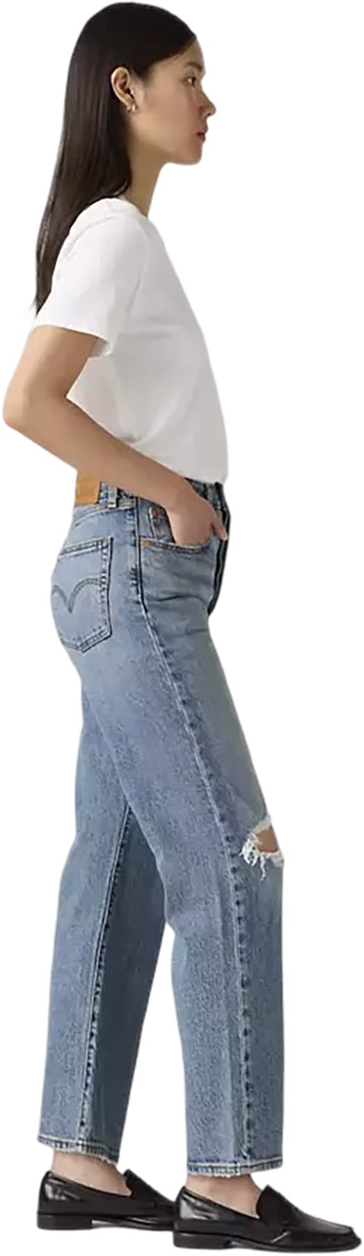 Product gallery image number 6 for product Ribcage Straight Ankle Jeans - Women's