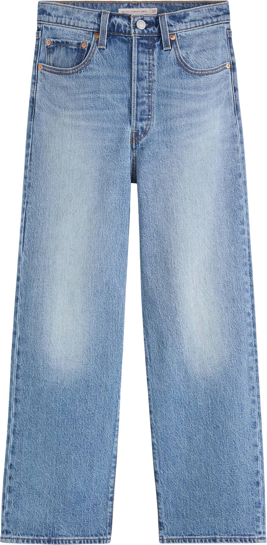 Numéro de l'image de la galerie de produits 2 pour le produit Jean écourté à jambe droite Ribcage - Femme