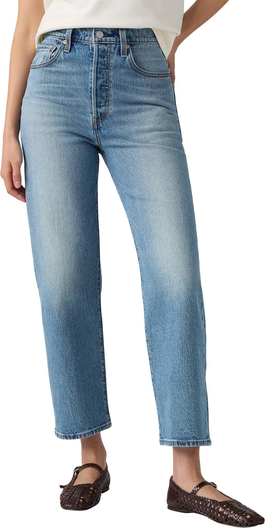 Image de produit pour Jean écourté à jambe droite Ribcage - Femme