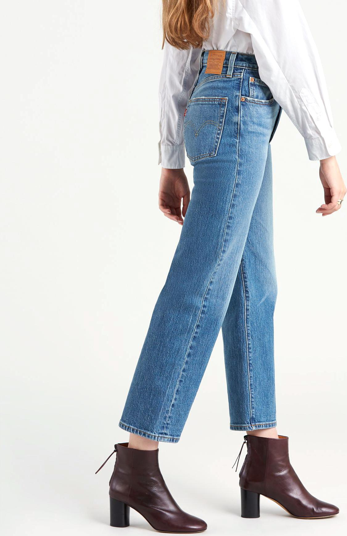 Product gallery image number 5 for product Ribcage Straight Ankle Jeans - Women's