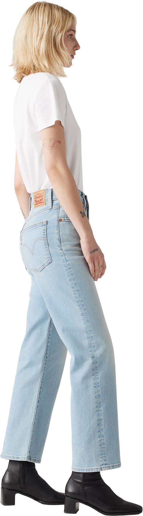 Product gallery image number 3 for product Ribcage Straight Ankle Jeans - Women's