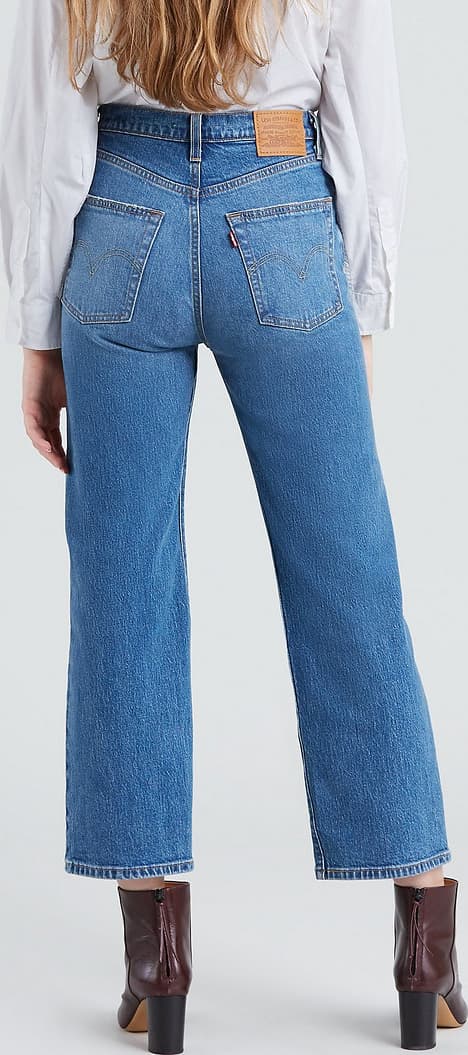 Product gallery image number 2 for product Ribcage Straight Ankle Jeans - Women's