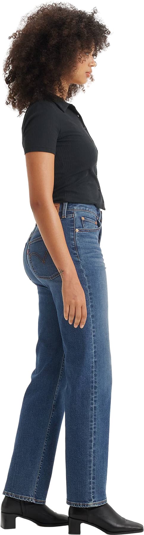 Product gallery image number 4 for product Ribcage Full-Length Jeans - Women's