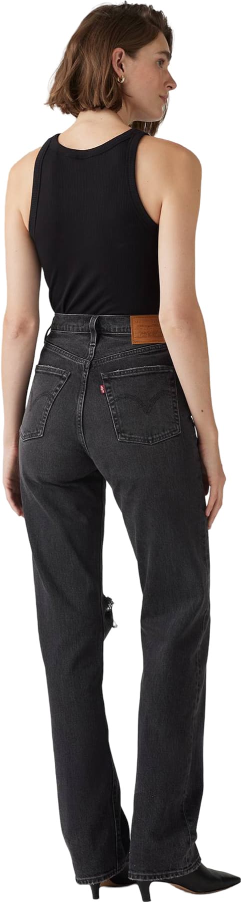 Numéro de l'image de la galerie de produits 2 pour le produit Jean pleine longueur Ribcage - Femme