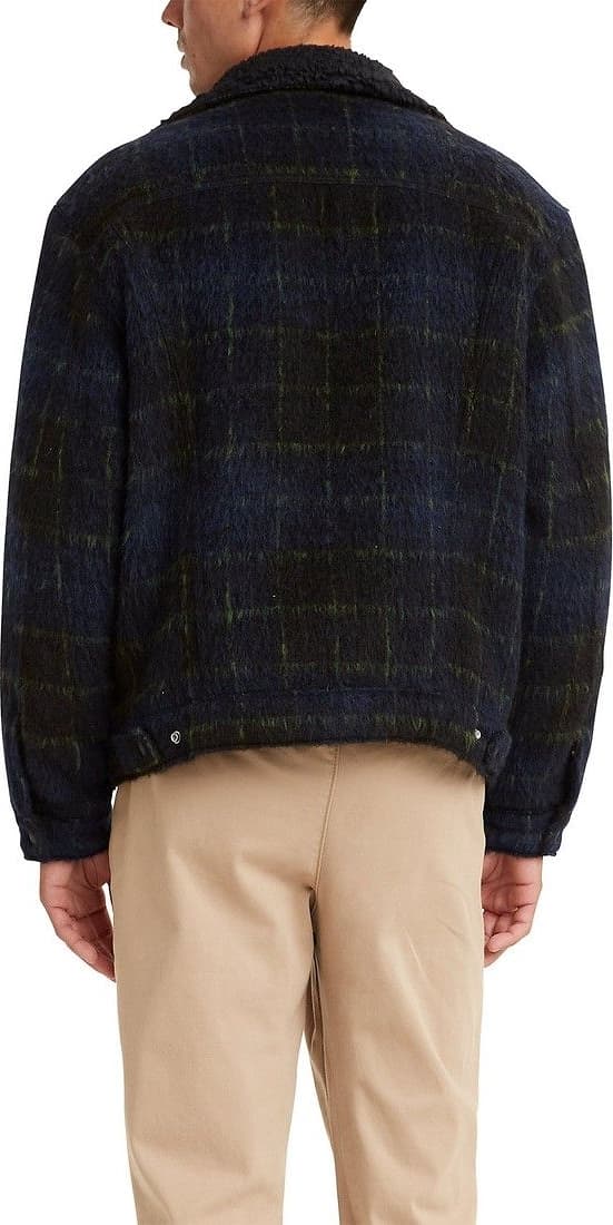 Product gallery image number 3 for product Vintage Fit Sherpa Trucker Jacket - Men's