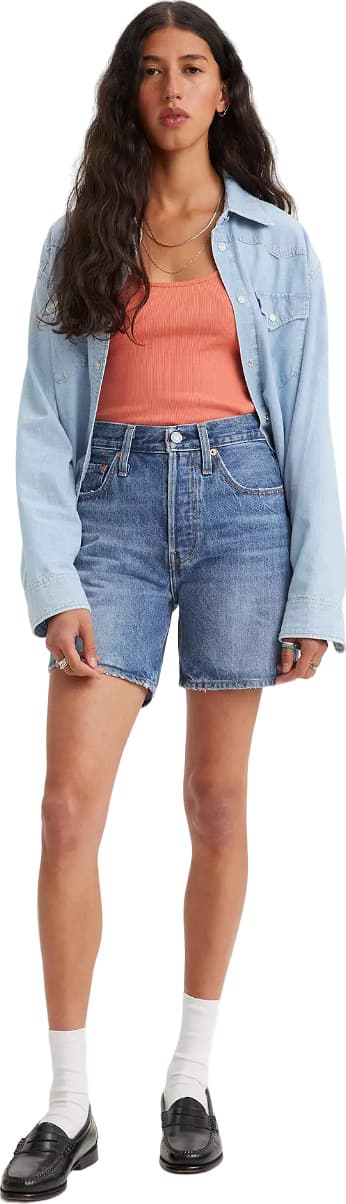 Product gallery image number 2 for product 501 Mid Thigh Shorts - Women's