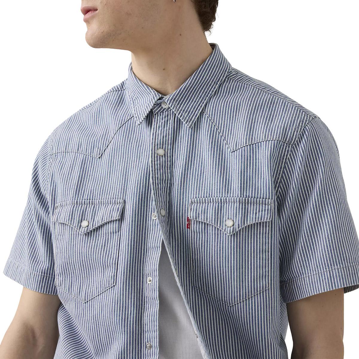 Product gallery image number 3 for product Classic Standard Fit Western Shirt - Men's
