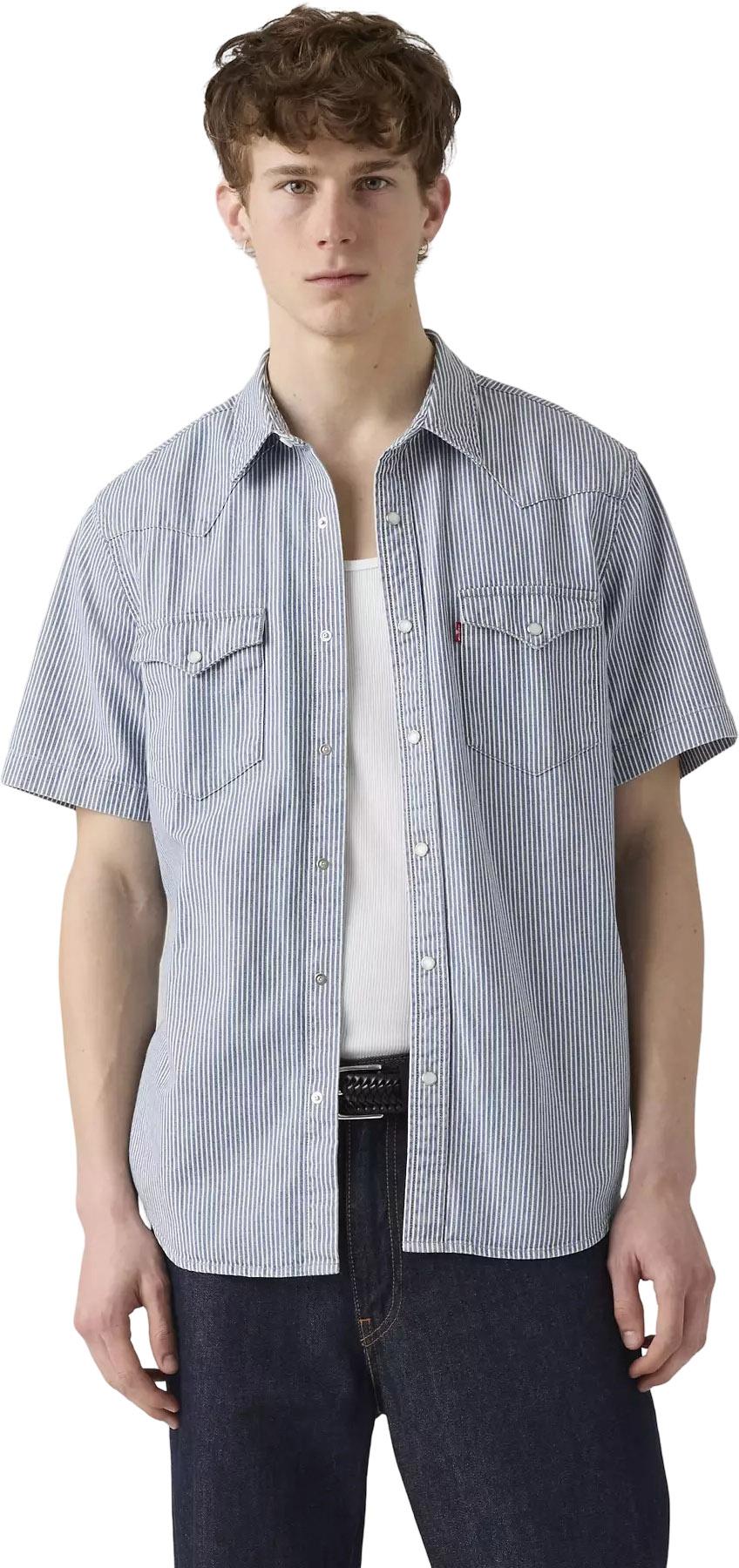Product gallery image number 4 for product Classic Standard Fit Western Shirt - Men's