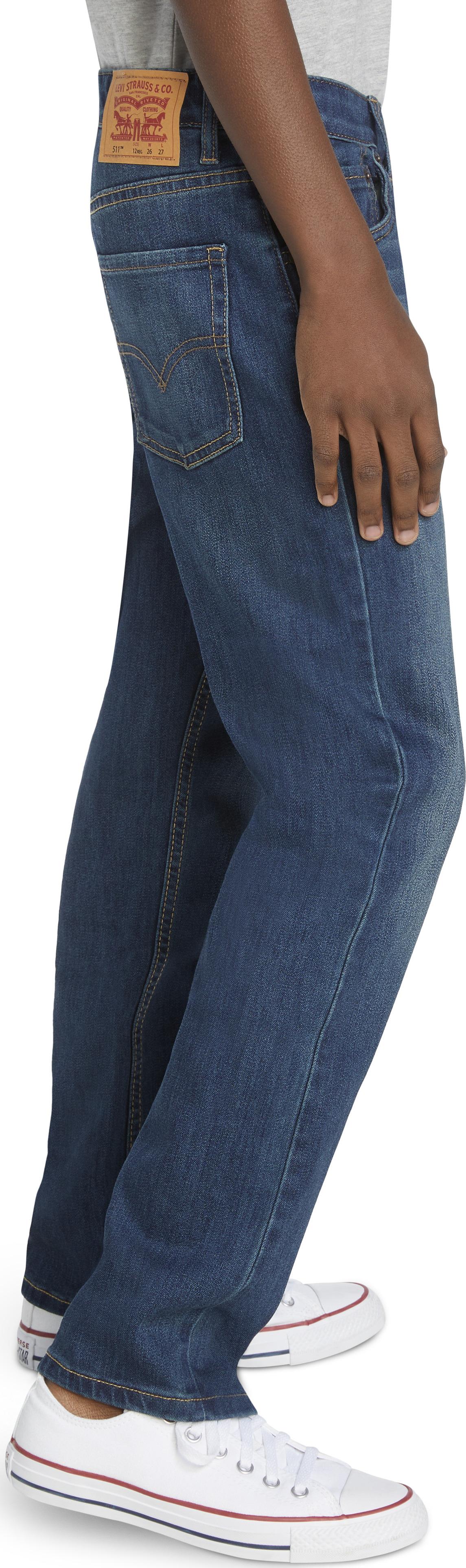 Numéro de l'image de la galerie de produits 3 pour le produit Jean coupe ajustée Performance - Garçon