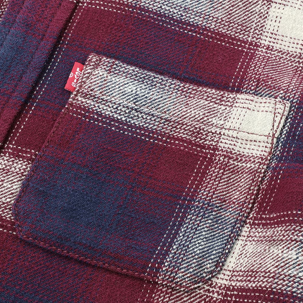Product gallery image number 5 for product Shadow Plaid Flannel Shirt - Boy