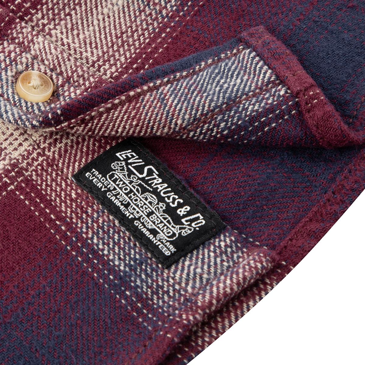 Product gallery image number 4 for product Shadow Plaid Flannel Shirt - Boy