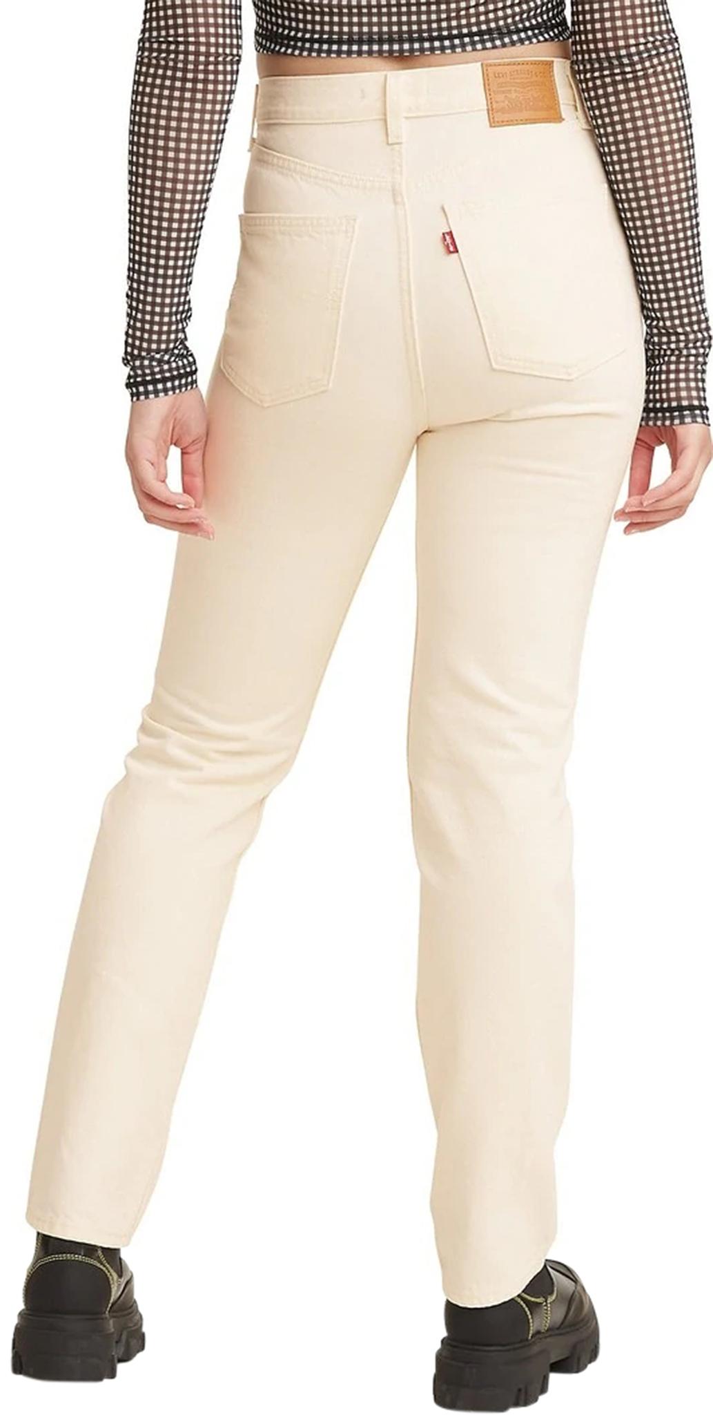 Product gallery image number 3 for product 70's High Rise Slim Straight Jeans - Women's