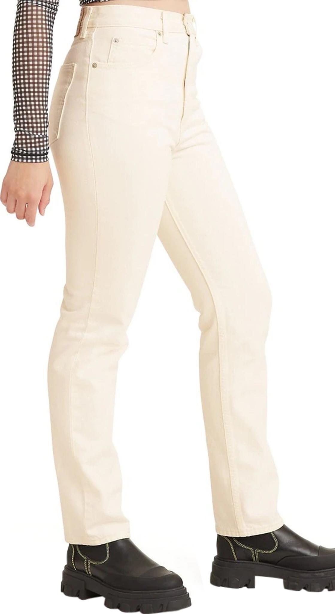 Product gallery image number 4 for product 70's High Rise Slim Straight Jeans - Women's