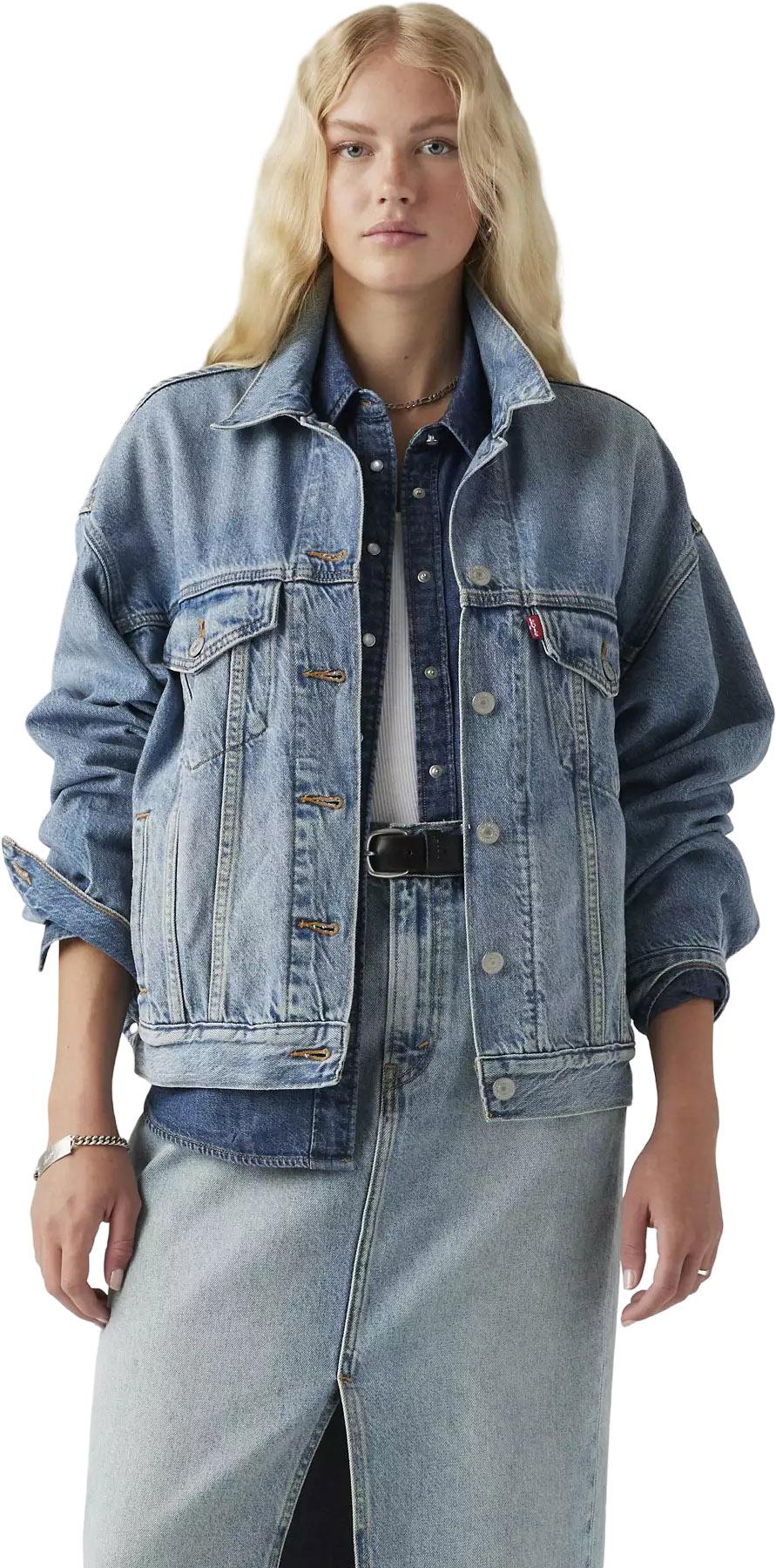 Product gallery image number 6 for product Manteau de camionneur années 90 - Femme