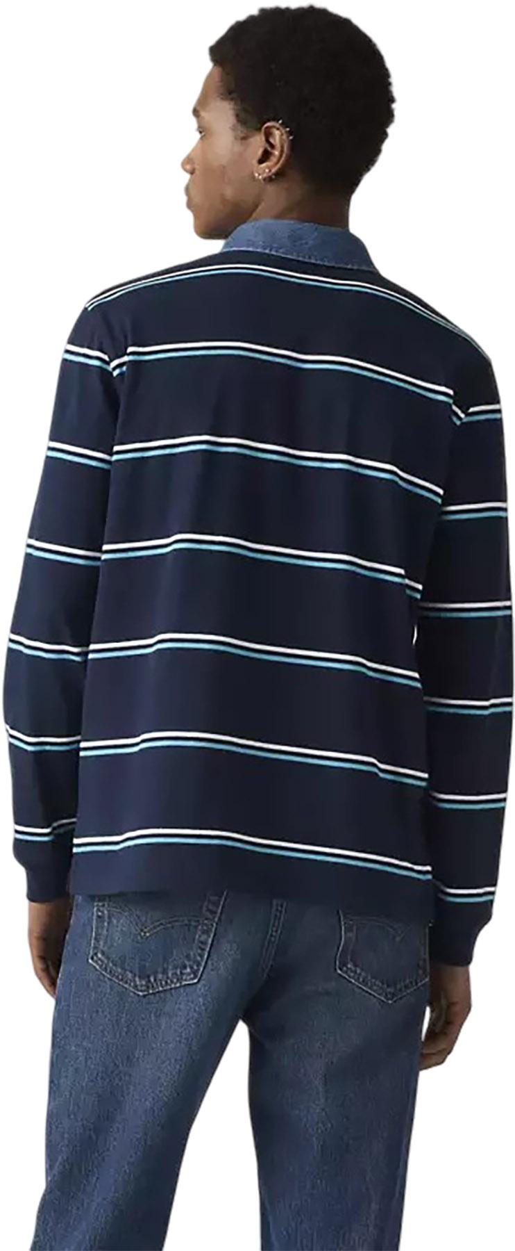 Product gallery image number 5 for product Classic Long Sleeve Rugby Shirt - Men's