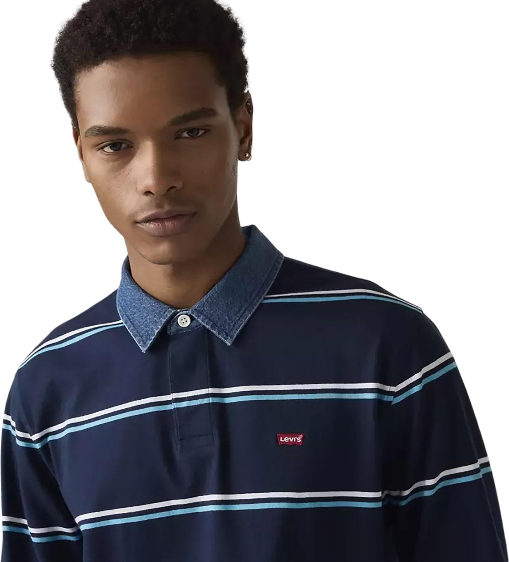 Product gallery image number 2 for product Classic Long Sleeve Rugby Shirt - Men's