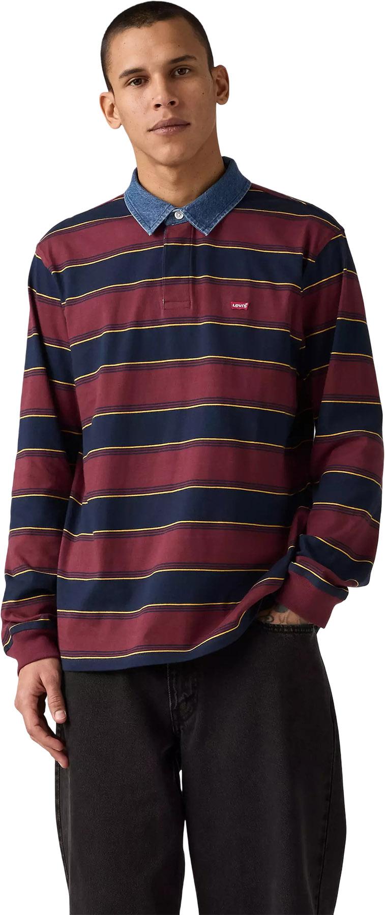 Product gallery image number 4 for product Classic Long Sleeve Rugby Shirt - Men's