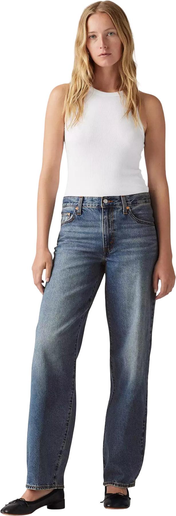 Product gallery image number 6 for product Jean ample style papa - Femme