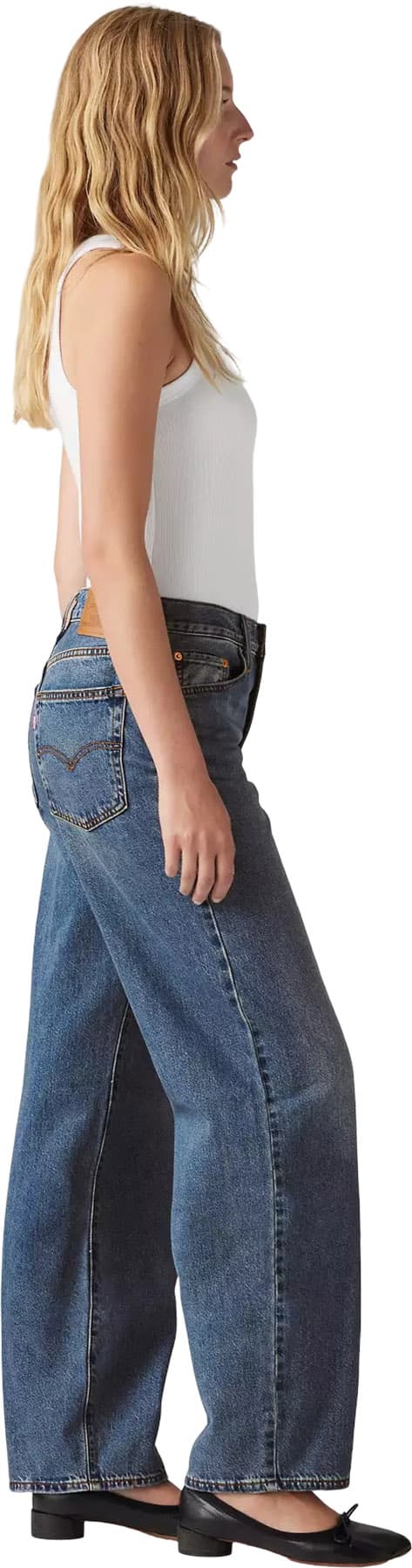 Product gallery image number 5 for product Jean ample style papa - Femme