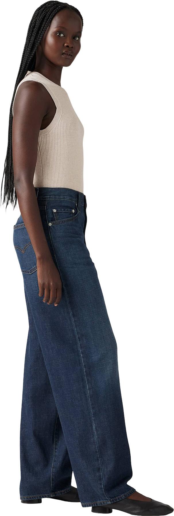 Product gallery image number 4 for product Baggy Dad Linen+Denim Lightweight Jeans - Women's