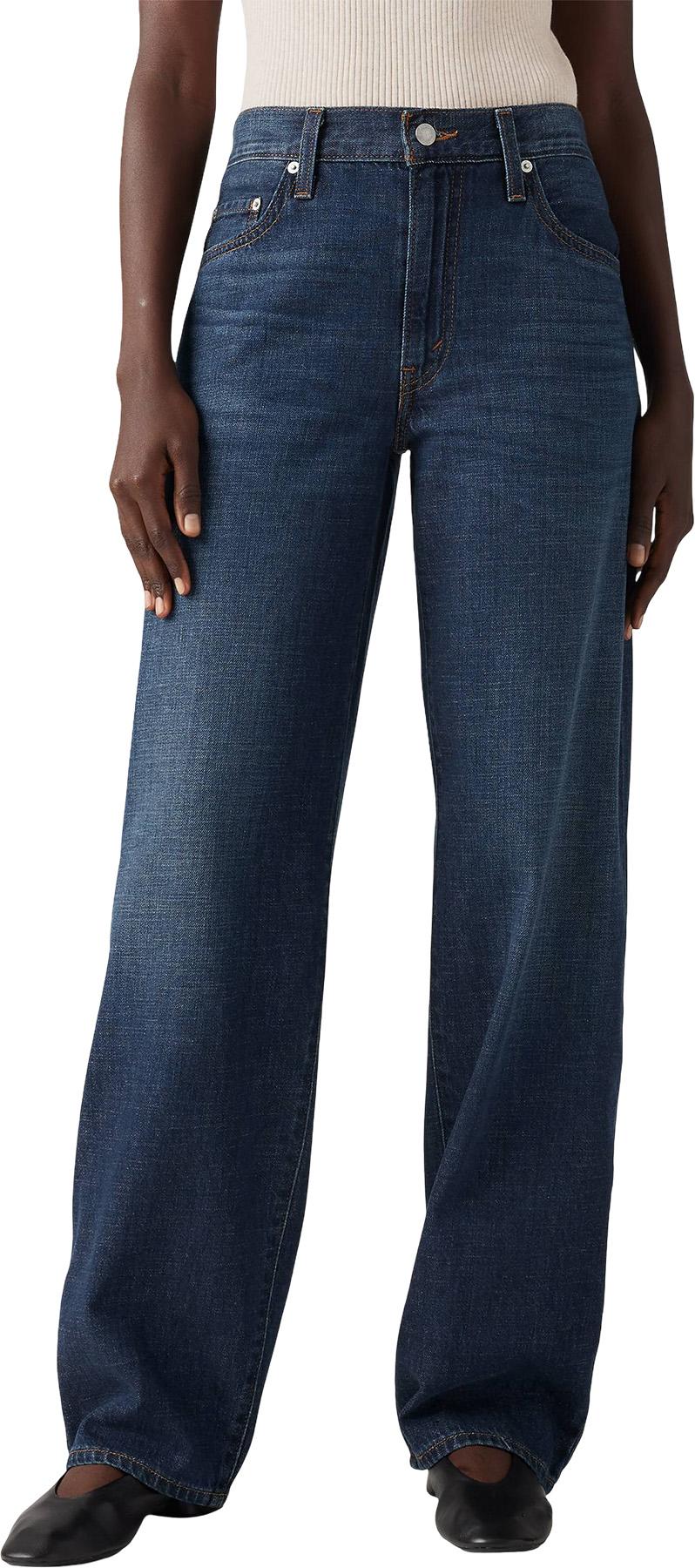 Product image for Baggy Dad Linen+Denim Lightweight Jeans - Women's