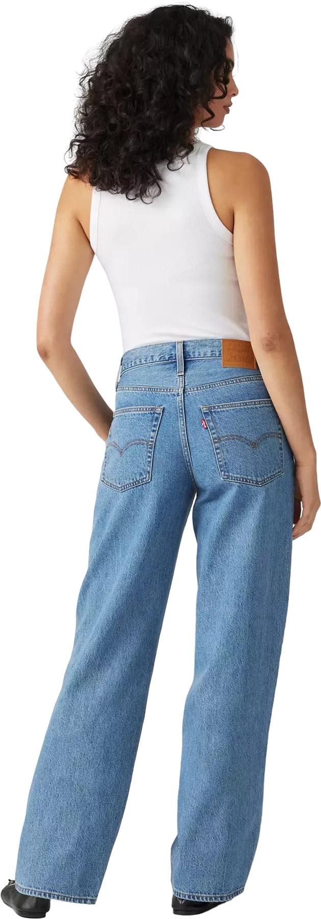 Product gallery image number 4 for product Jean ample style dad - Femme