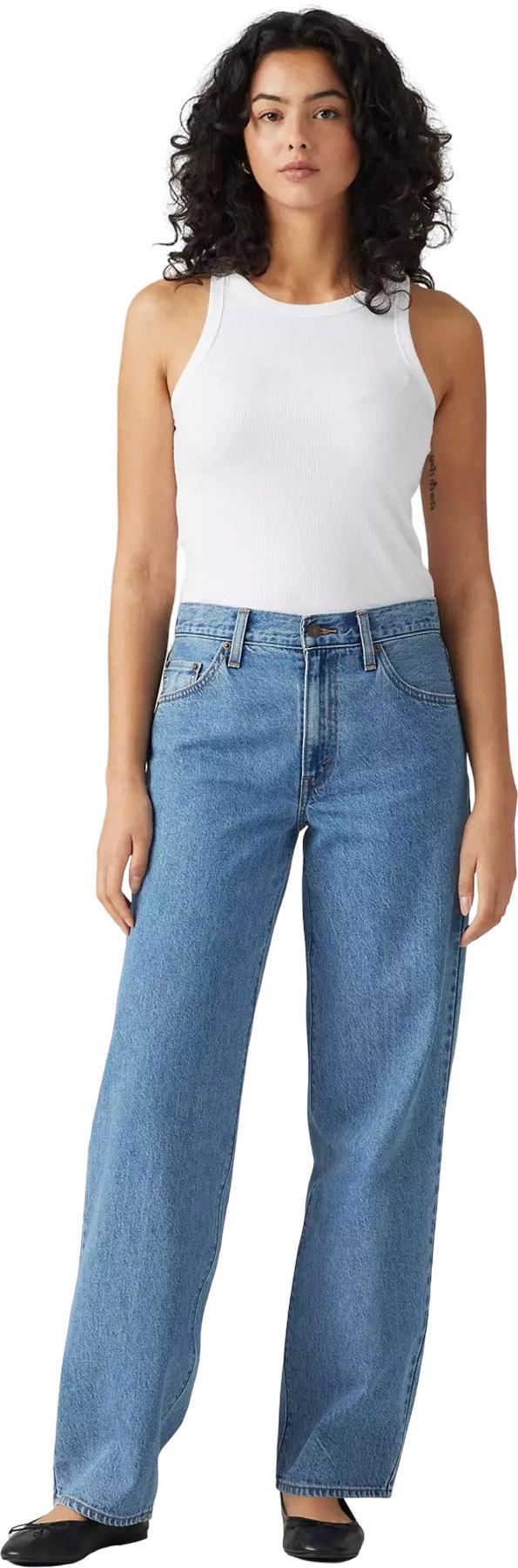 Product gallery image number 3 for product Jean ample style dad - Femme