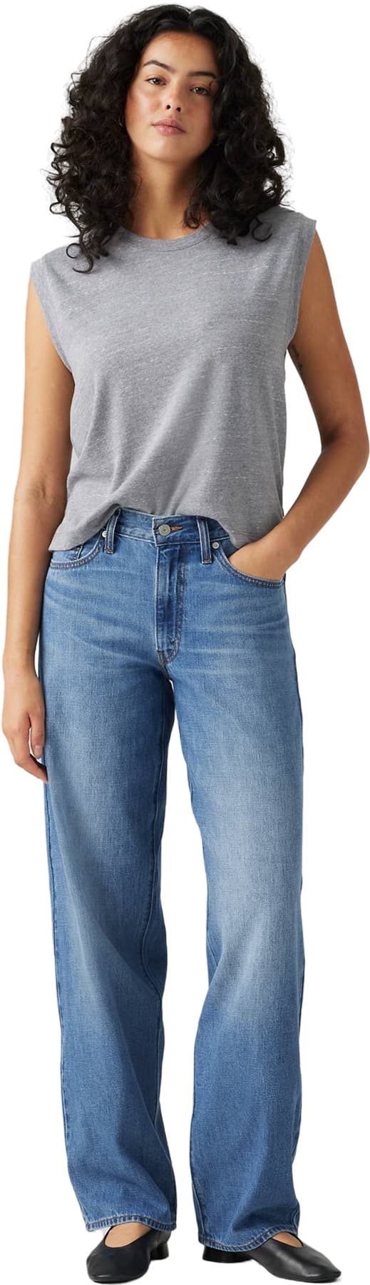 Product gallery image number 3 for product Baggy Dad Jeans - Women's