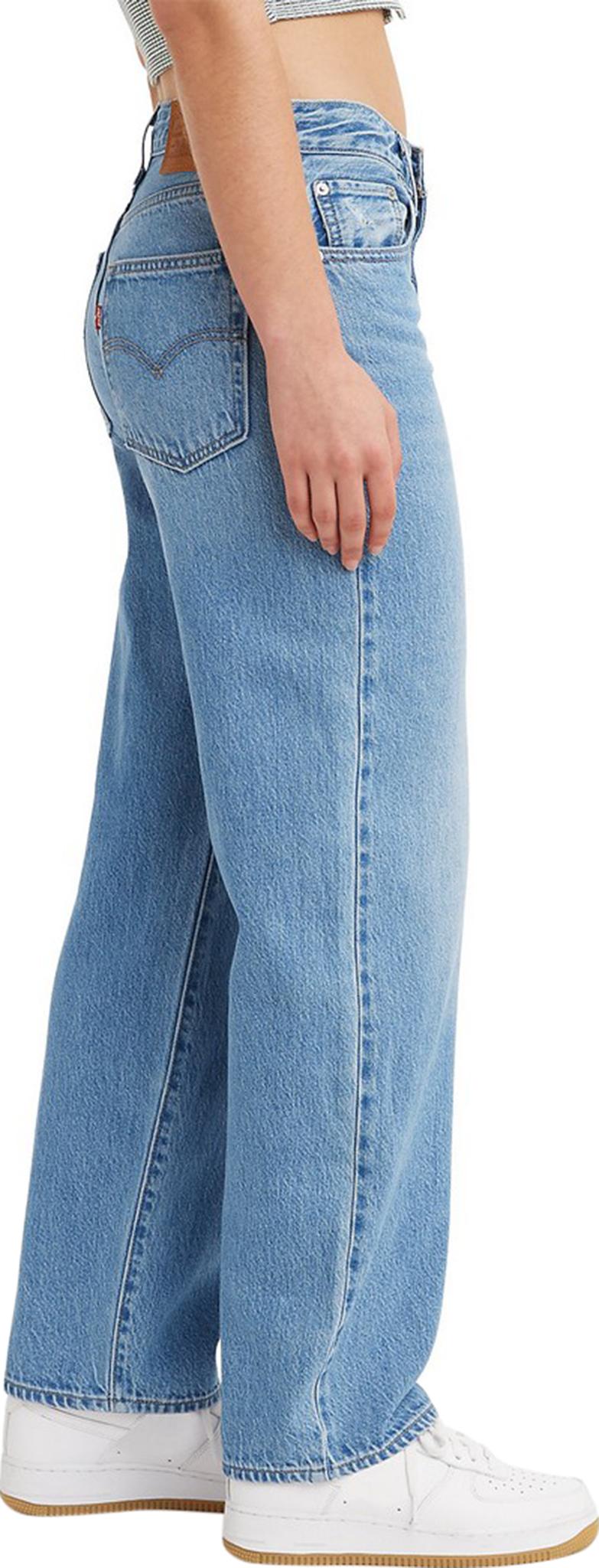 Numéro de l'image de la galerie de produits 3 pour le produit Pantalon papa très ample côtelé - Femme
