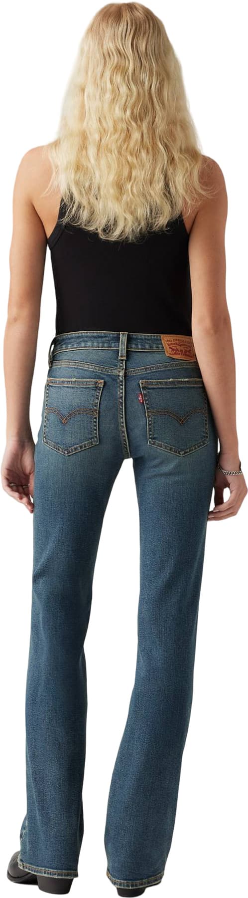 Numéro de l'image de la galerie de produits 2 pour le produit Jean taille très basse bootcut - Femme