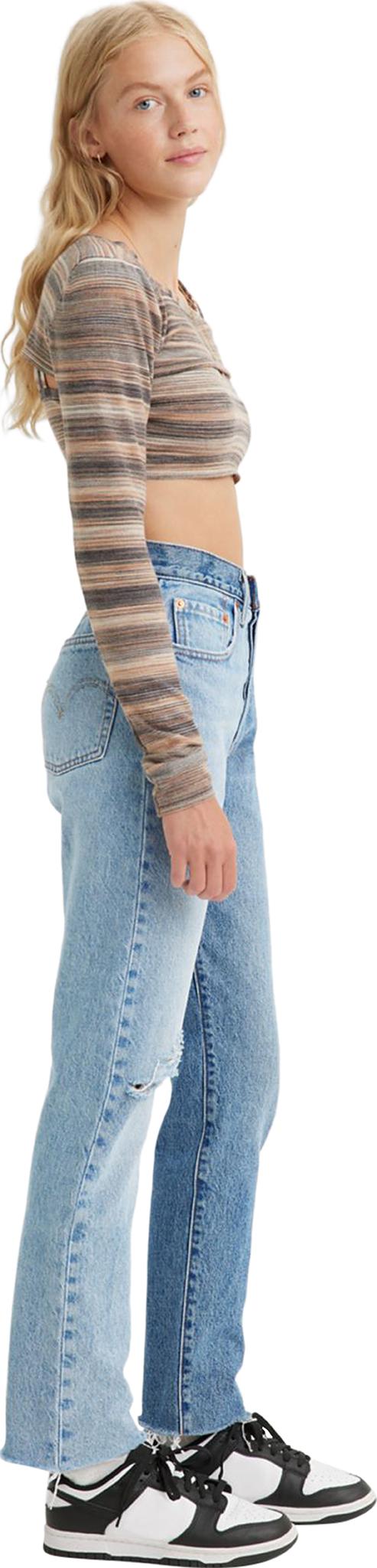 Product gallery image number 3 for product 501 Two Tone Jeans - Women's