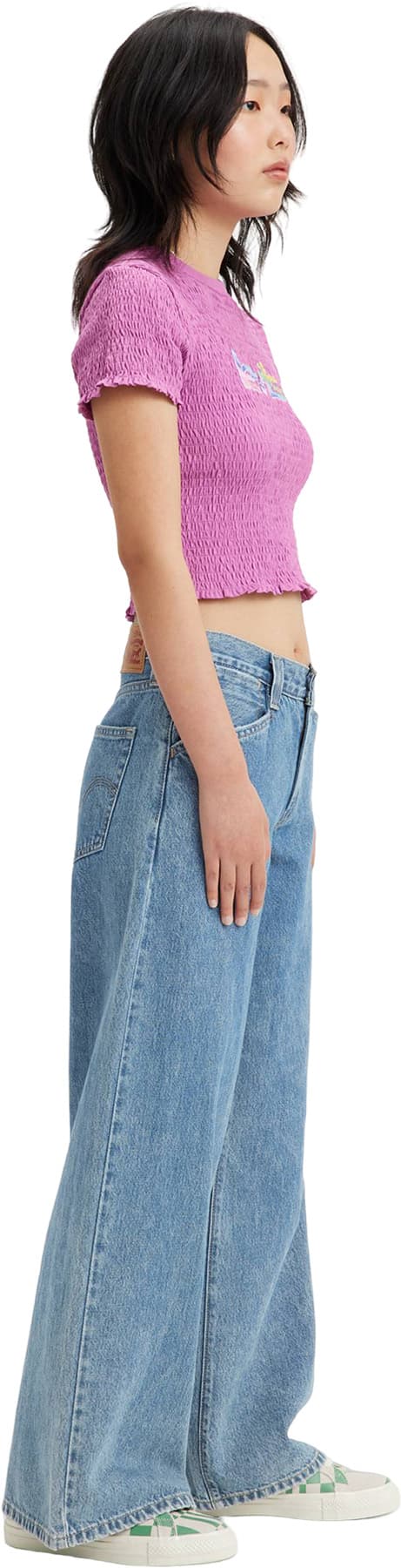 Numéro de l'image de la galerie de produits 4 pour le produit Jean ample à jambe large '94 - Femme