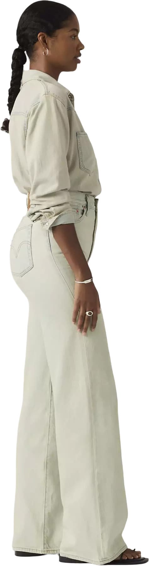 Product gallery image number 4 for product Jean Joli Thorax jambe large - Femme