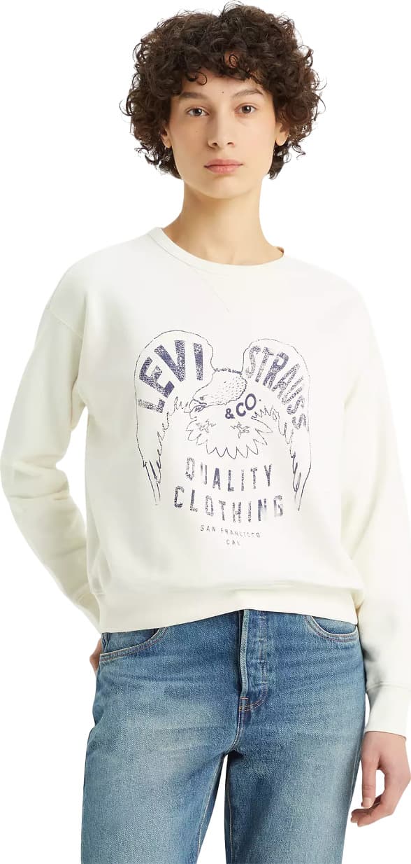 Product gallery image number 5 for product Signature Graphic Crewneck Sweatshirt - Women's