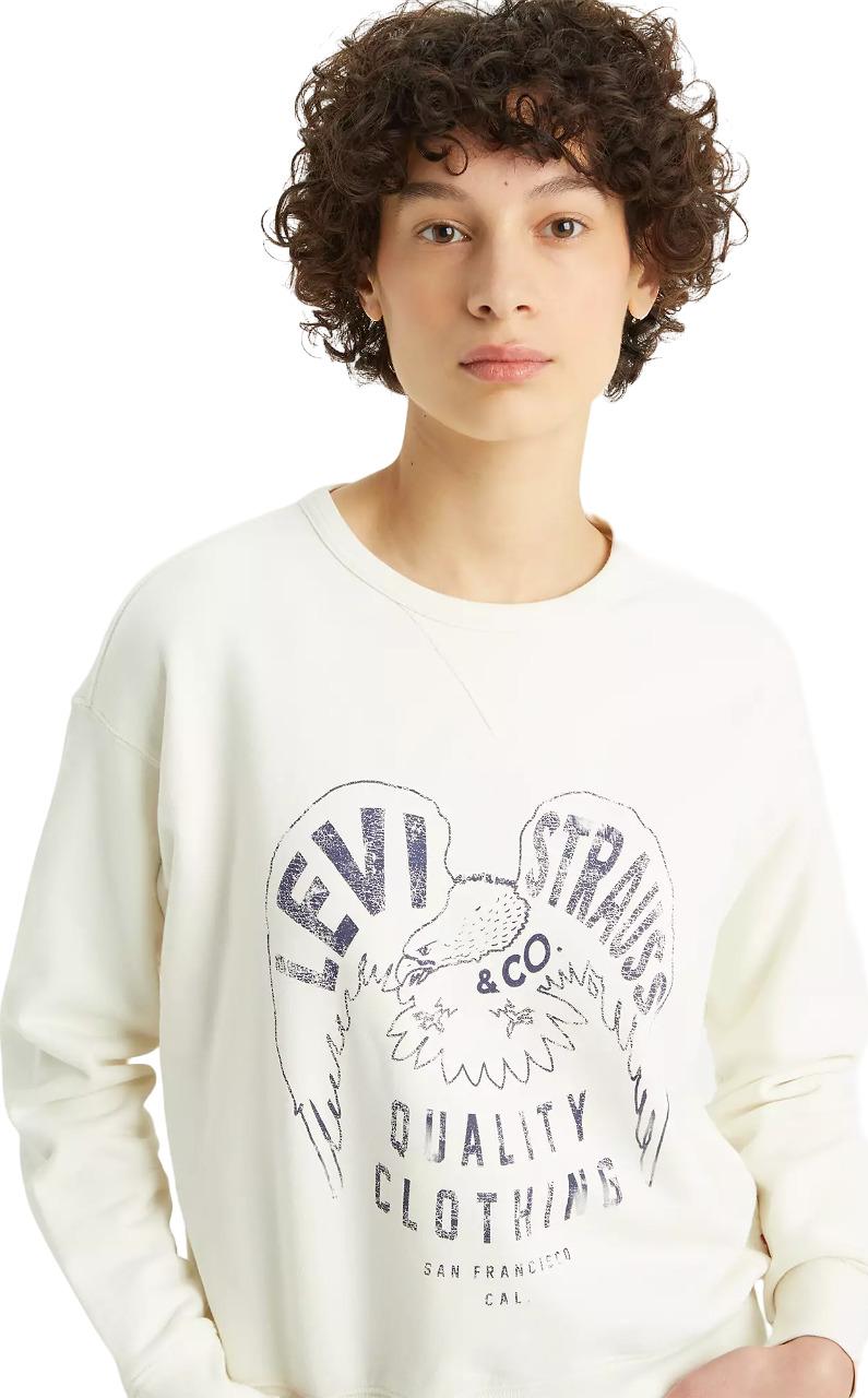 Product gallery image number 2 for product Signature Graphic Crewneck Sweatshirt - Women's